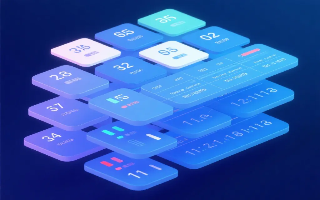 开奖网数据展示界面